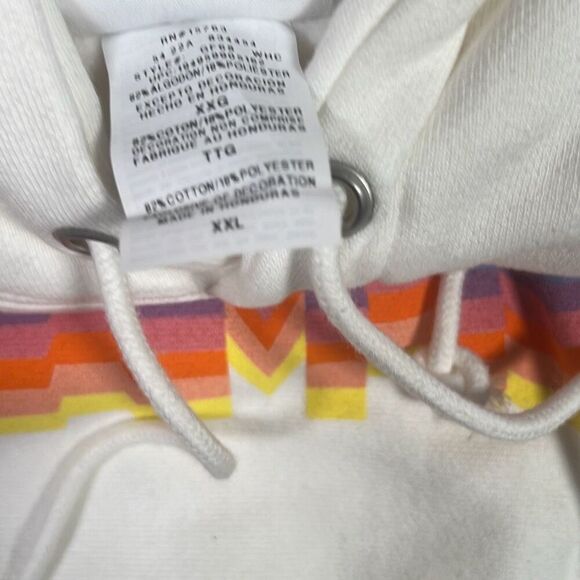 Champion‎ graphic colorful print logo casual hoodie pullover Men 2XL NWT - Picture 6 of 8